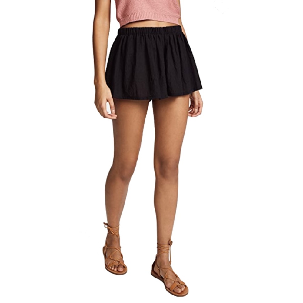Riller & Fount x SHOPBOP Cher Gathered Skort in Nero
